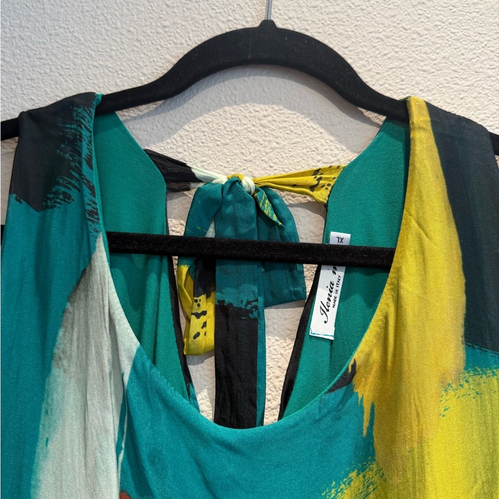 Ilenia Multicolor Sleeveless Maxi Dress - Picture 2 of 5